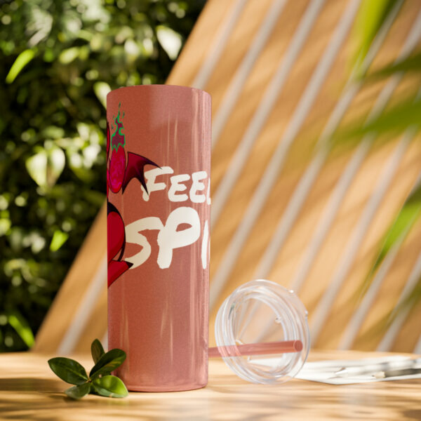 Feelin' Spicy Skinny Tumbler - Image 27