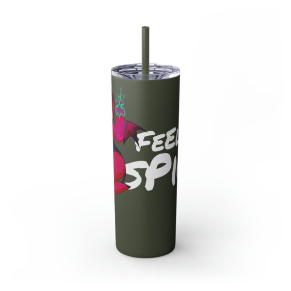 Feelin' Spicy Skinny Tumbler - Image 38