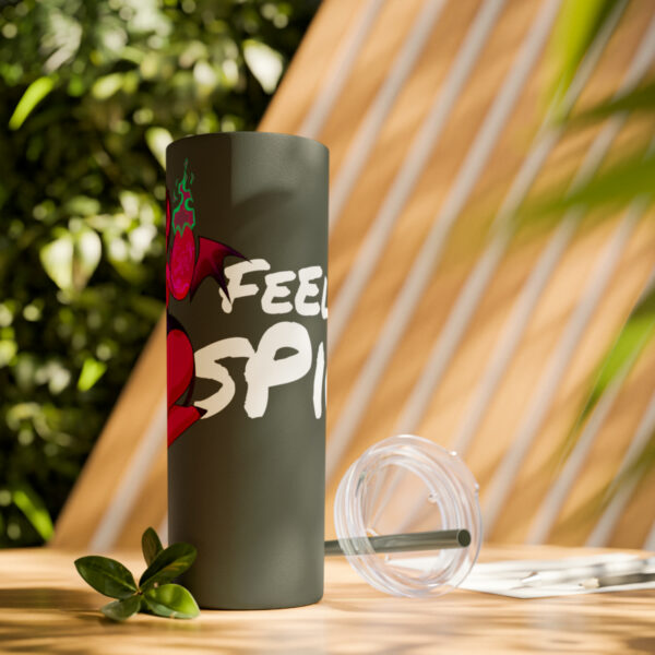 Feelin' Spicy Skinny Tumbler - Image 45
