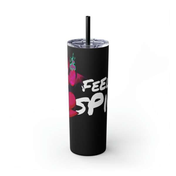 Feelin' Spicy Skinny Tumbler - Image 2