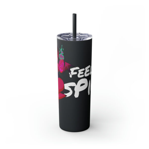 Feelin' Spicy Skinny Tumbler - Image 47