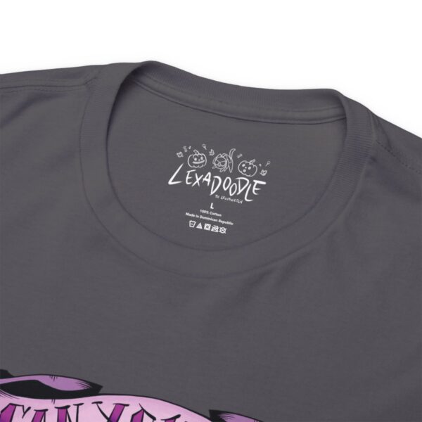 Can You See?~ (Purple Version) Unisex Heavy Cotton Tee - Image 83