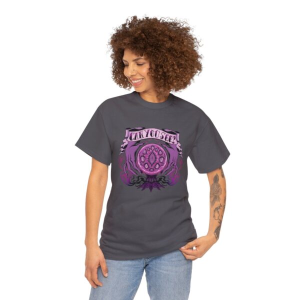 Can You See?~ (Purple Version) Unisex Heavy Cotton Tee - Image 75