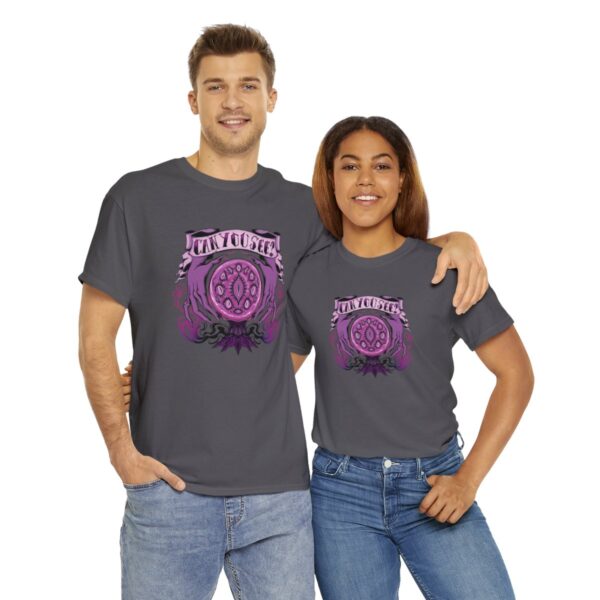 Can You See?~ (Purple Version) Unisex Heavy Cotton Tee - Image 82