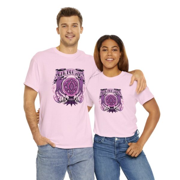 Can You See?~ (Purple Version) Unisex Heavy Cotton Tee - Image 94