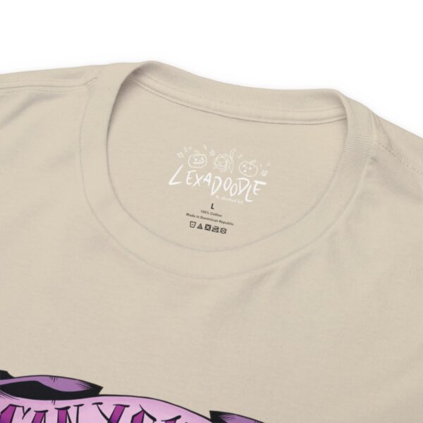 Can You See?~ (Purple Version) Unisex Heavy Cotton Tee - Image 35