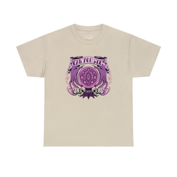 Can You See?~ (Purple Version) Unisex Heavy Cotton Tee - Image 25