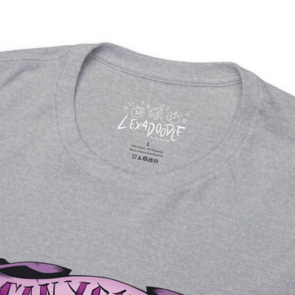 Can You See?~ (Purple Version) Unisex Heavy Cotton Tee - Image 59