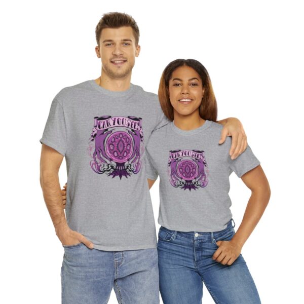 Can You See?~ (Purple Version) Unisex Heavy Cotton Tee - Image 58