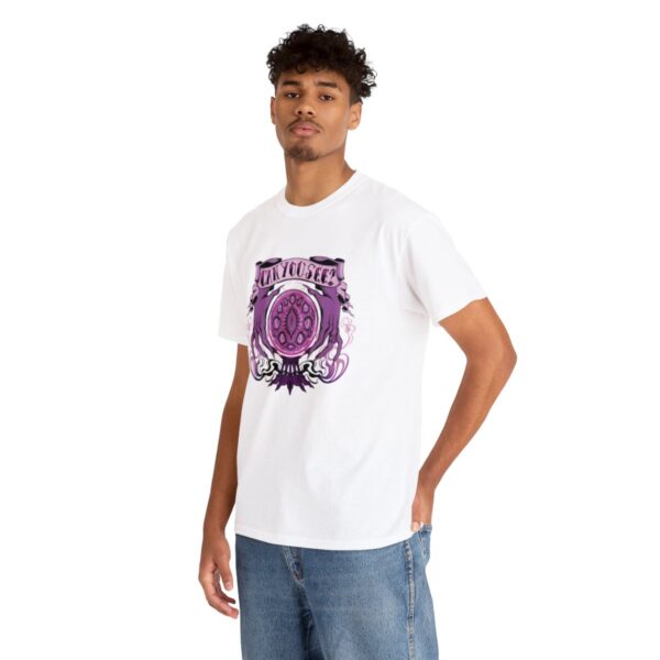 Can You See?~ (Purple Version) Unisex Heavy Cotton Tee - Image 18