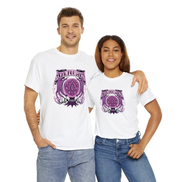 Can You See?~ (Purple Version) Unisex Heavy Cotton Tee - Image 22
