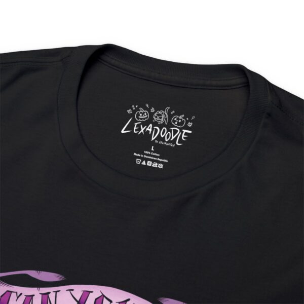 Can You See?~ (Purple Version) Unisex Heavy Cotton Tee - Image 11
