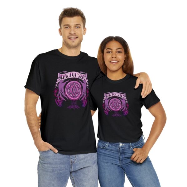 Can You See?~ (Purple Version) Unisex Heavy Cotton Tee - Image 10