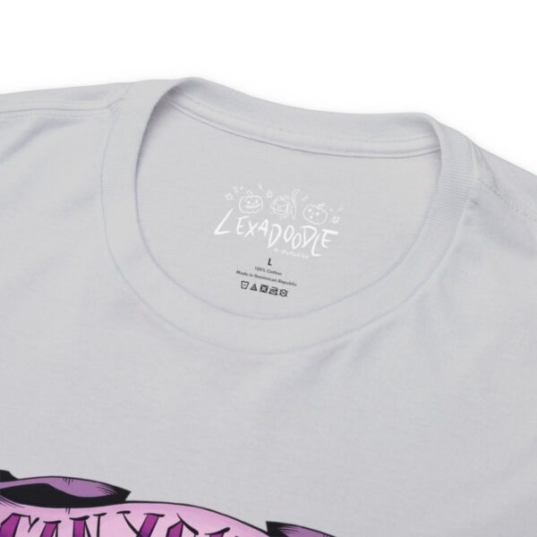 Can You See?~ (Purple Version) Unisex Heavy Cotton Tee - Image 47