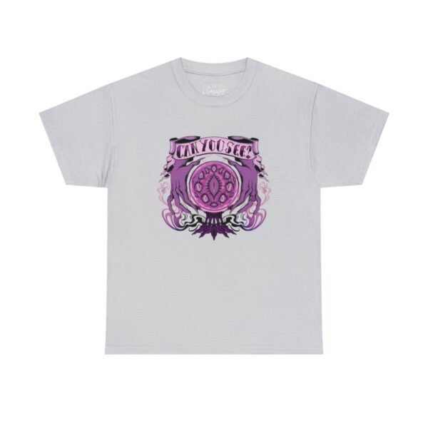 Can You See?~ (Purple Version) Unisex Heavy Cotton Tee - Image 37