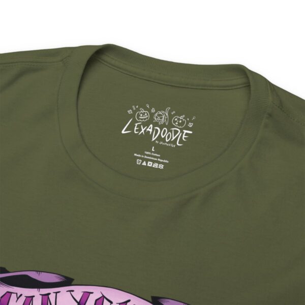 Can You See?~ (Purple Version) Unisex Heavy Cotton Tee - Image 71