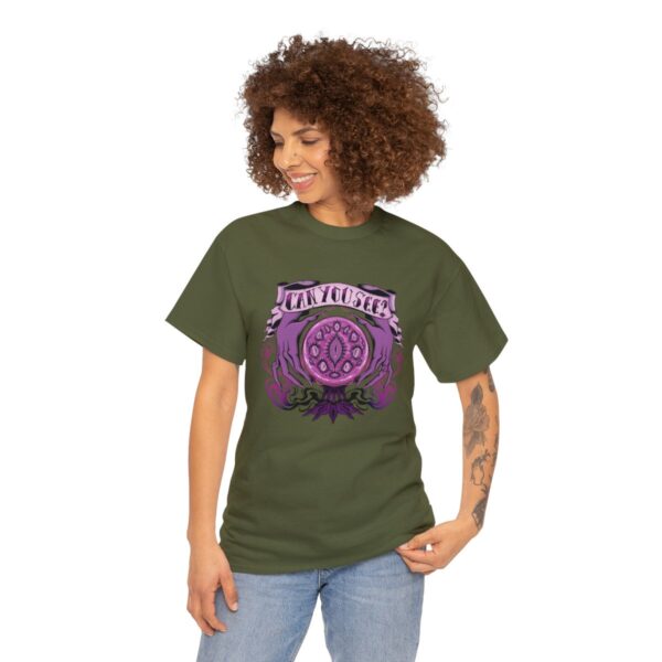 Can You See?~ (Purple Version) Unisex Heavy Cotton Tee - Image 63