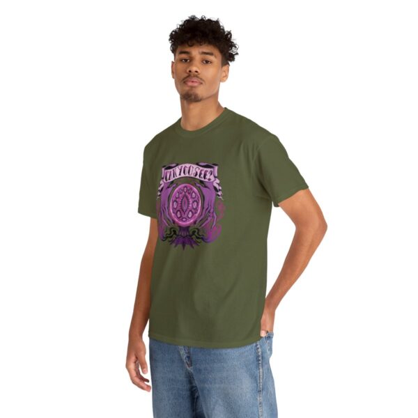 Can You See?~ (Purple Version) Unisex Heavy Cotton Tee - Image 66