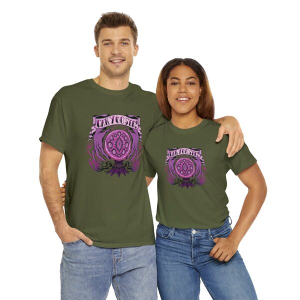 Can You See?~ (Purple Version) Unisex Heavy Cotton Tee - Image 70